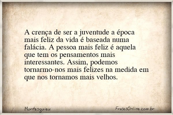 Frase de Montesquieu