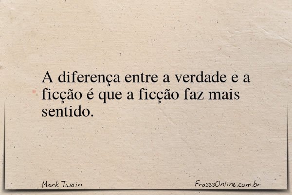 Frase de Mark Twain