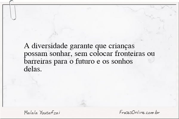 Frase de Malala Yousafzai