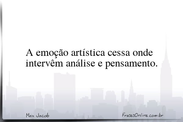 Frase de Max Jacob