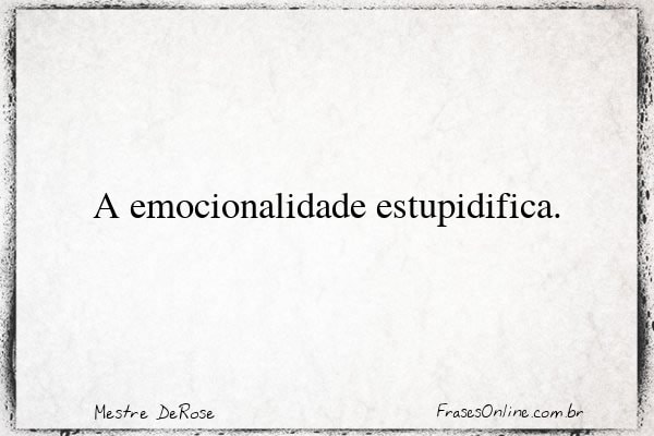 Frase de Mestre DeRose