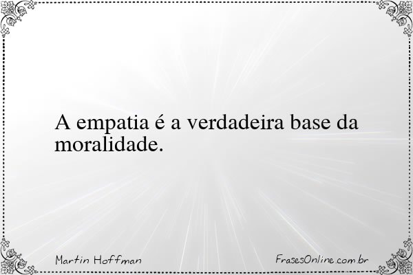 Frase de Martin Hoffman