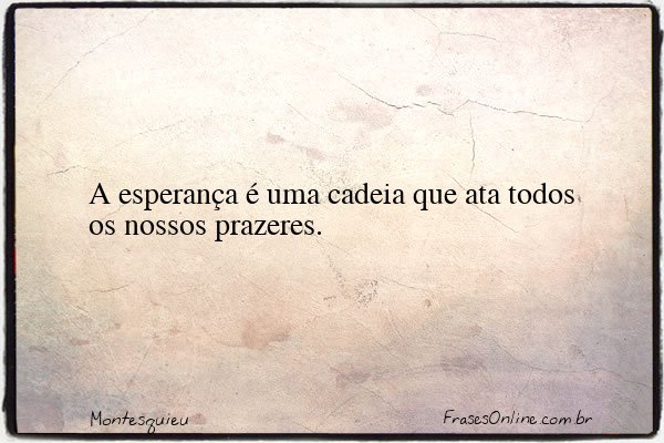 Frase de Montesquieu