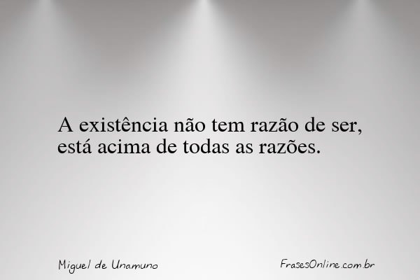 Frase de Miguel de Unamuno