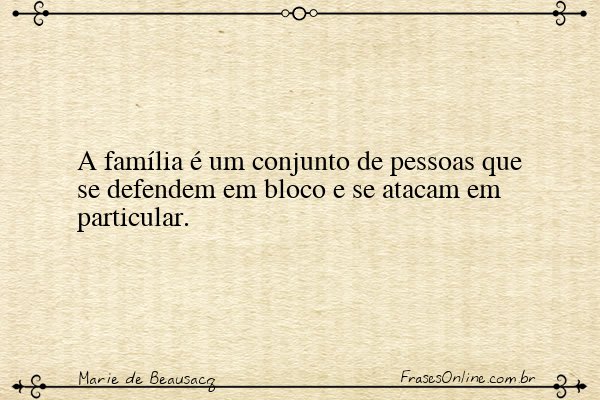 Frase de Marie de Beausacq