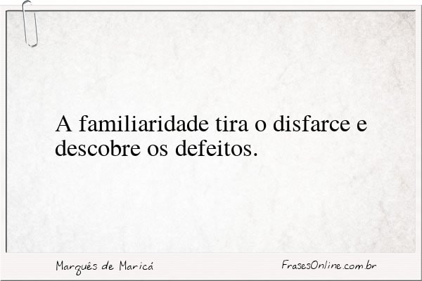 Frase de Marquês de Maricá