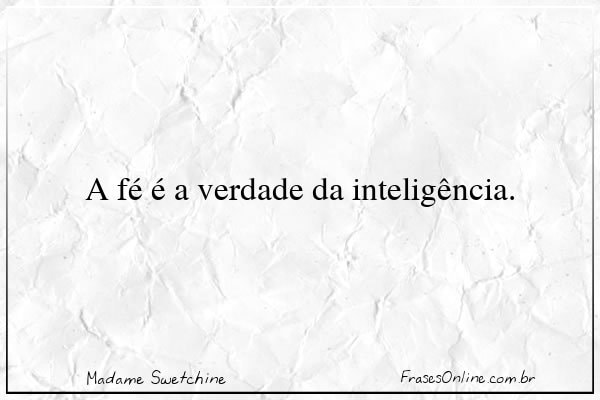 Frase de Madame Swetchine