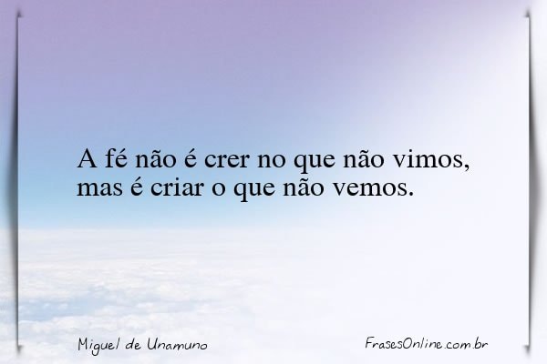 Frase de Miguel de Unamuno