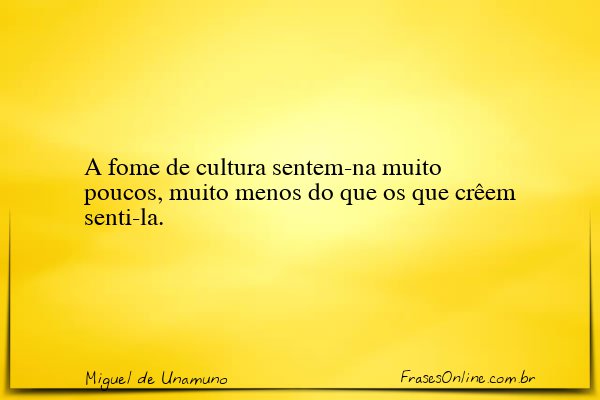 Frase de Miguel de Unamuno