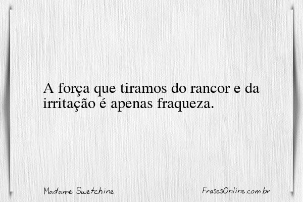 Frase de Madame Swetchine