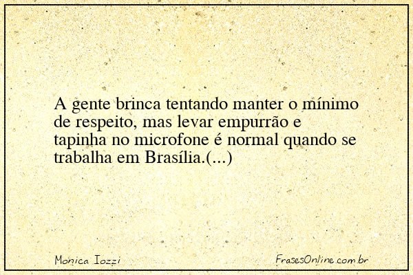 Frase de Monica Iozzi