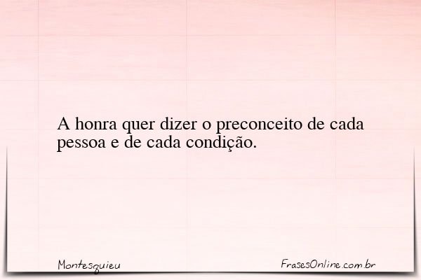 Frase de Montesquieu