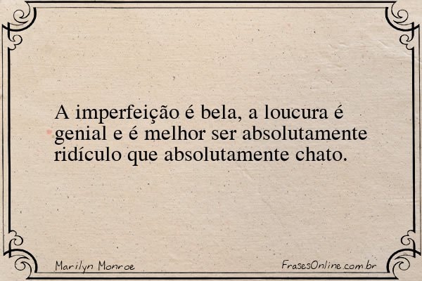 Frase de Marilyn Monroe