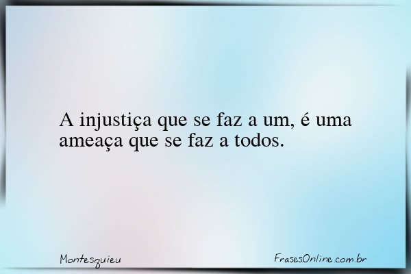 Frase de Montesquieu