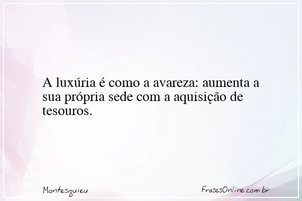 Frase de Montesquieu