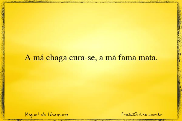 Frase de Miguel de Unamuno