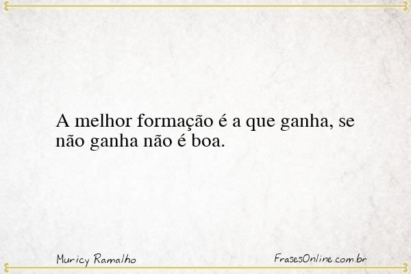 Frase de Muricy Ramalho