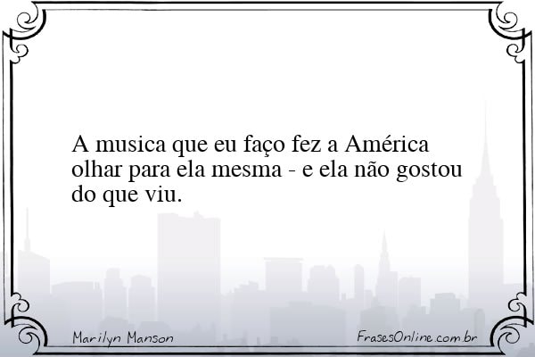 Frase de Marilyn Manson