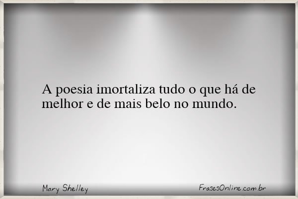 Frase de Mary Shelley