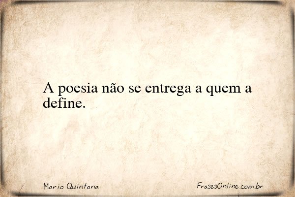 Frase de Mario Quintana