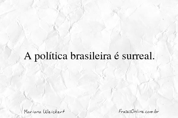 Frase de Mariana Weickert