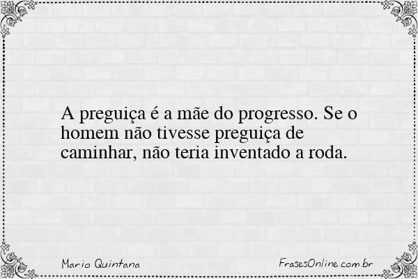 Frase de Mario Quintana