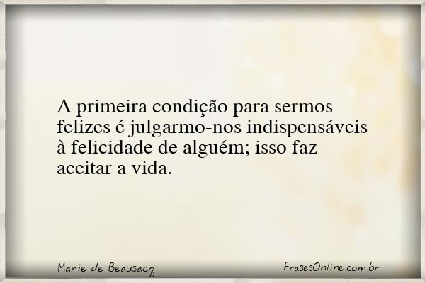 Frase de Marie de Beausacq