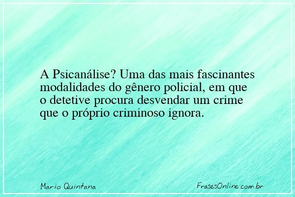 Frase de Mario Quintana