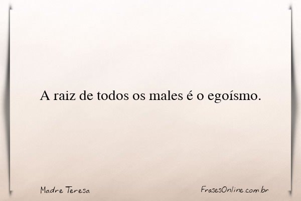 Frase de Madre Teresa