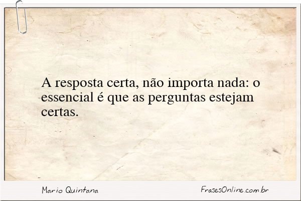 Frase de Mario Quintana