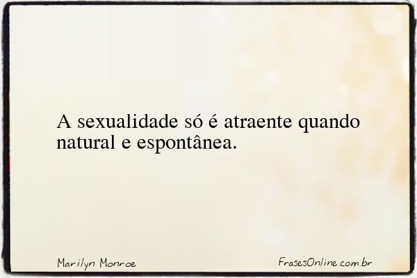 Frase de Marilyn Monroe