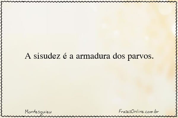 Frase de Montesquieu