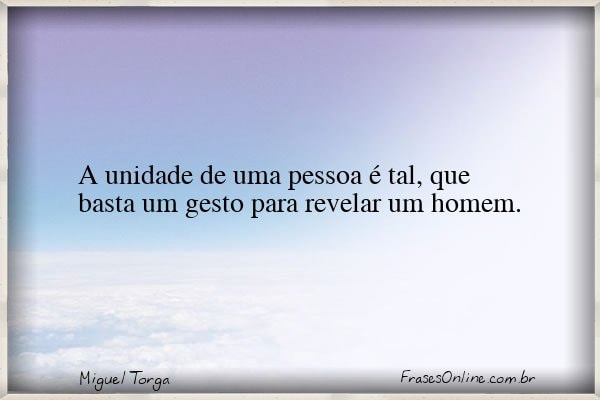 Frase de Miguel Torga