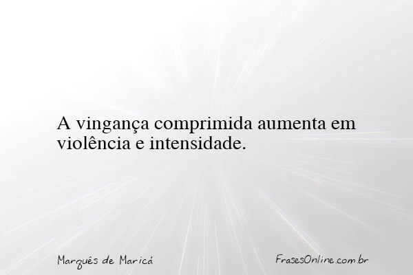 Frase de Marquês de Maricá