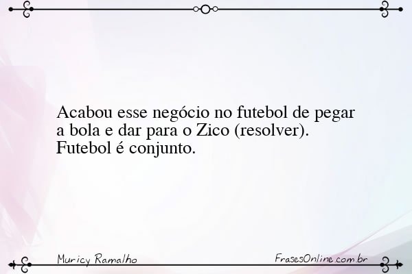 Frase de Muricy Ramalho