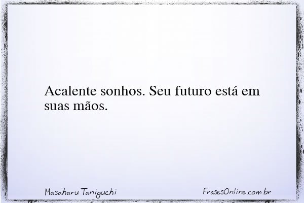 Frase de Masaharu Taniguchi