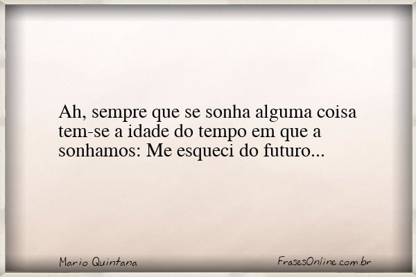 Frase de Mario Quintana