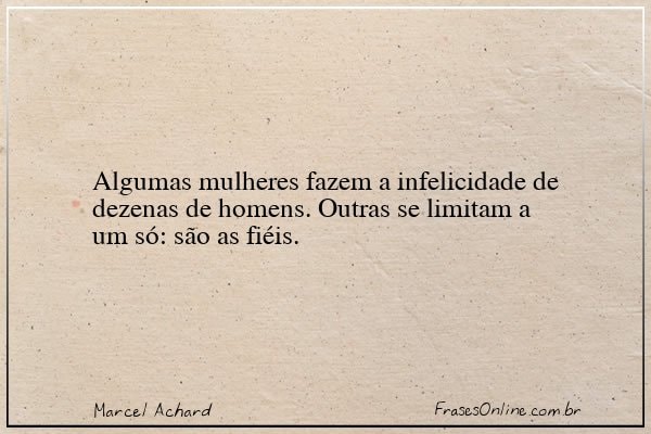 Frase de Marcel Achard