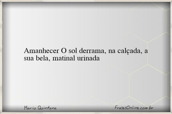 Frase de Mario Quintana