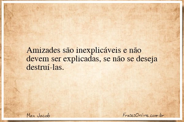 Frase de Max Jacob