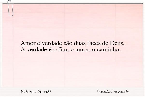 Frase de Mahatma Gandhi