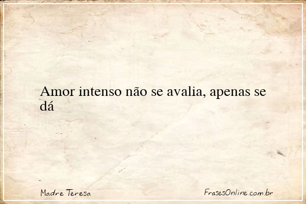 Frase de Madre Teresa