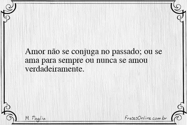 Frase de M. Paglia