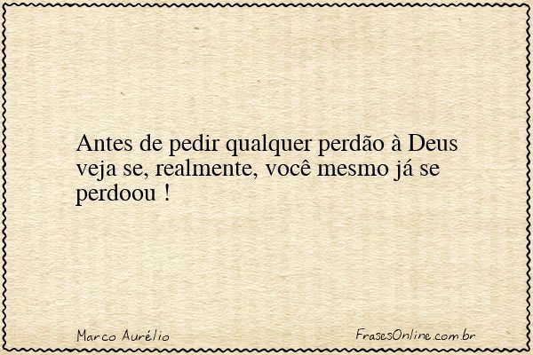 Frase de Marco Aurélio