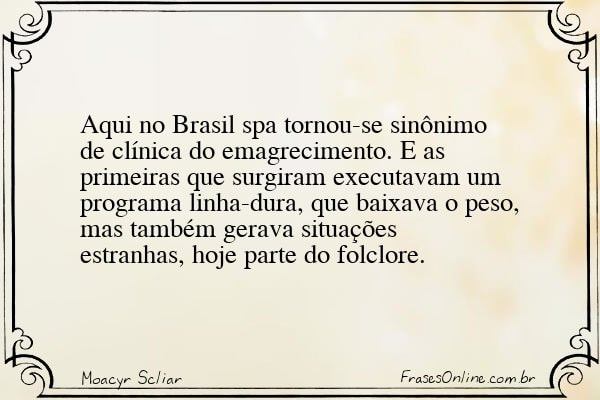 Frase de Moacyr Scliar