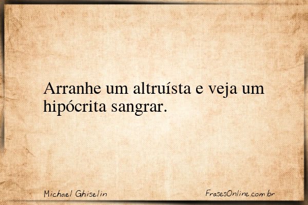 Frase de Michael Ghiselin