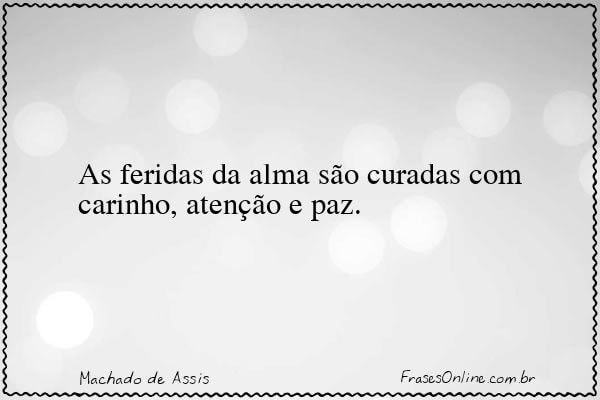Frase de Machado de Assis