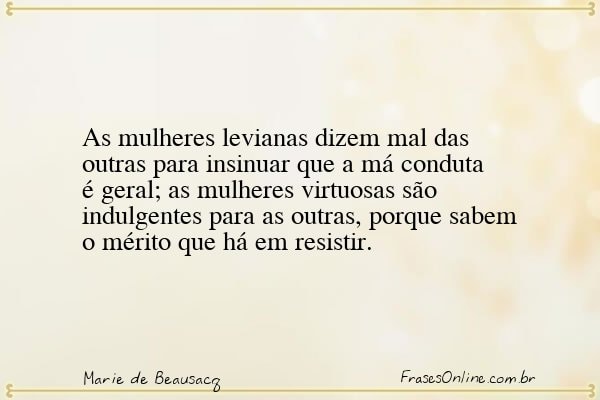 Frase de Marie de Beausacq