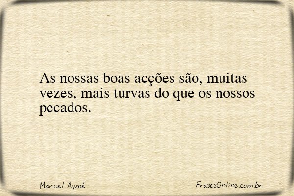 Frase de Marcel Aymé