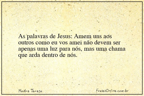 Frase de Madre Teresa